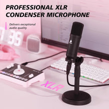 Load image into Gallery viewer, (Electronics) MAONO Streaming Audio Mixer/Audio Interface and XLR Condenser Microphone with Pro-preamp/Bluetooth/48V Phantom Power for Live Streaming, Podcast Recording/MaonoCaster AMC2A NEO