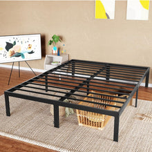 Load image into Gallery viewer, SOLD (Bedding) NEWBULIG Full Bed Frame-Heavy Duty Metal Platform Bed Frame with Storage Space Under Frame/Sturdy Steel Slat Support/No Box Spring Needed/14inch High