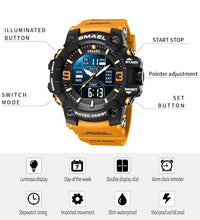 Load image into Gallery viewer, (Jewelry) SMAEL 8049 Sports Watch/Waterproof/Men Digital Watch