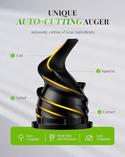Load image into Gallery viewer, (Household) GDOR Compact Juicer Machines/Cold Press Juicer for Fruits &amp; Vegetables/60NM DC Motor/Low Noise/20 Oz Juice Cup/Easy to Clean/BPA-free
