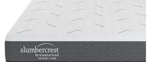 SOLD (Bedding) Slumbercrest 10 inch Queen Memory Foam Mattress Bed with Copper Cooling Cover and Cooling Infused Gel-Foam