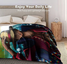 Load image into Gallery viewer, SOLD (Bedding) DELIAVIVAL Anime Flannel Throw Blanket/Super Soft/Lightweight
