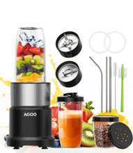Load image into Gallery viewer, SOLD (Household) Blender and Grinder for Shakes and Smoothies/850W/Portable/Countertop/6-Edge Blade/To Go Cup/Juices/Ice/Food Prep
