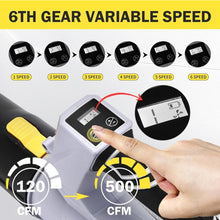 Load image into Gallery viewer, SOLD (Lawn &amp; Garden) WeGofly 500 CFM Cordless Leaf Blower/2 x 21V 6.0Ah Battery and Charger

