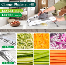 Load image into Gallery viewer, (Household) All-In-1 Mandoline Slicer Vegetable Chopper &amp; Cutter/Vegetable Slicer with Waffle Maker
