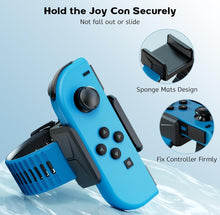 Load image into Gallery viewer, (Electronics) ZAONOOL Upgraded Wrist Bands for Just Dance 2024 2023 2022 2021 Switch and for Zumba Burn It Up/Soft Dance Straps for Switch &amp; Switch OLED Joy Con Controller/2 Pack for Adults and Kids
