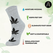 Load image into Gallery viewer, (Women) Adabella Above Ankle Premium Bamboo Socks/5 Pack/Soft/Comfortable/Thin/Seamless/Moisture Wicking/Breathable/5 Pack/Size 6-10
