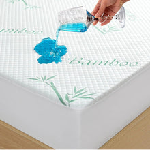 Load image into Gallery viewer, (Bedding) IMBLOO 100% Waterproof California King Mattress Protector/Bamboo 3D Air Fabric Mattress Cover/Breathable Cooling Mattress Pad Cover/Soft Noiseless Vinyl Free Machine Washable/8&#39;&#39;-21&#39;&#39; Deep Pocket
