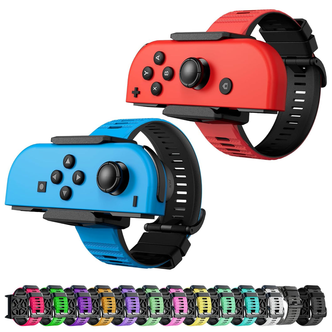 (Electronics) Upgraded Wrist Bands for Just Dance 2025 2024 2023 2022 2021 Switch and for Zumba Burn It Up/ZAONOOL Soft Dance Straps for Nintendo Switch & Switch OLED Joy Con Controller/2 Pack
