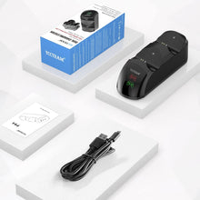 Load image into Gallery viewer, (Electronics) Charger Dock Station for PS4/1.8 Hrs Fast Charging/LED Indicator Charging Chip/Dual USB Charger Dock/PS4 Slim/PS4 Pro Charger
