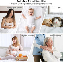 Load image into Gallery viewer, (Bedding) Inooro Full Mattress Protector Waterproof/Breathable Noiseless Bed Cover with Deep Pocket/6&quot;-18&quot;/Machine Washable Mattress Cover/54&#39;&#39; X 76&#39;&#39;
