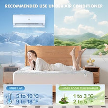 Load image into Gallery viewer, (Bedding) Primesoft Queen Cooling Mattress Pad - Supreme Comfort, Advanced Cooling Technology, and Unmatched Support Mattress Cover
