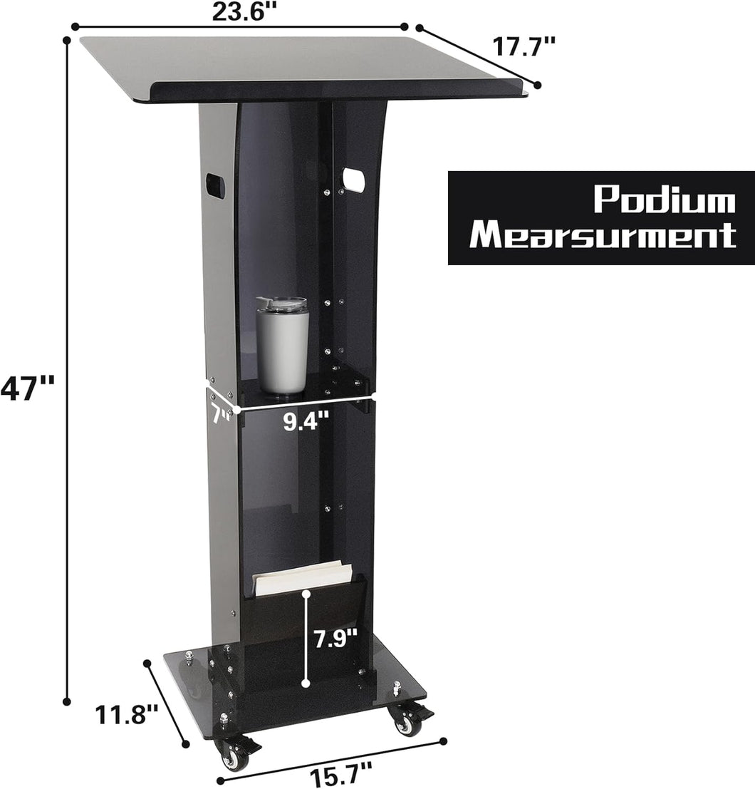 (Household/Office) Professional Presentation Podium/Acrylic Pulpit Stand/47