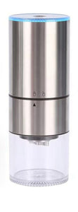 (Household) Portable Electric Burr Coffee Grinder/Compact/Automatic/Multi Grind Settings/USB Rechargeable/Cleaning Brush Included