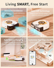 Load image into Gallery viewer, (Household) 22,000 PA Robot Vacuum Cleaner for Pet Hair/Self Cleaning Brush roll
