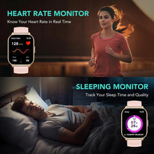 Load image into Gallery viewer, (Jewelry) SKG Smartwatch (Answer/Make Call) 1.95&quot; Smartwatch for Android-iPhone/123+ Sports Fitness Tracker/IP68 Waterproof
