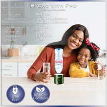 Load image into Gallery viewer, (Household Goods) Hydrogen Water Bottle Pro 3000-5000ppb - Portable and Rechargeable Hydrogen Generator for Rich Pure Water up to 280ml 9.47oz - with Type C Port
